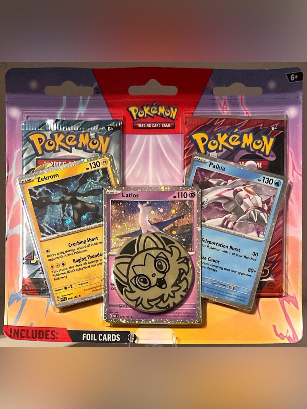 Pokémon TCG: Latios, Zekrom & Palkia Promos Enhanced 2 Pack Blister